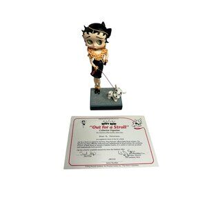 new BETTY BOOP collector figurine danbury mint OUT FOR A STROLL